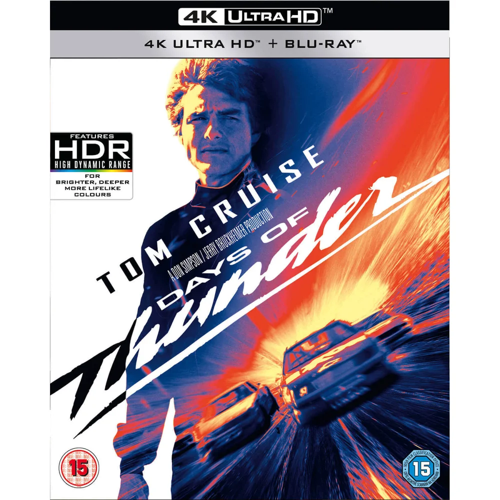 Days of Thunder - 4K Ultra HD (Includes 2D Blu-ray) Image 1