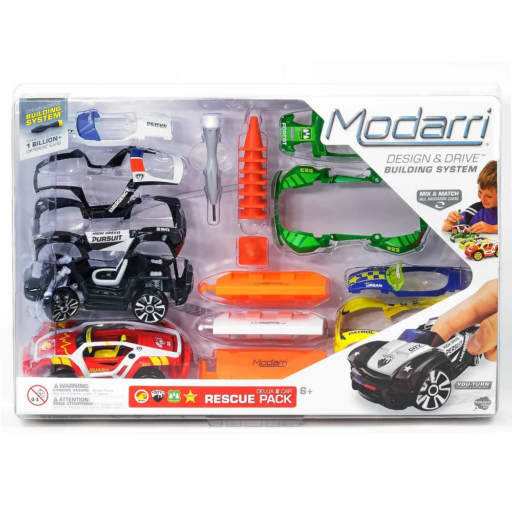 Modarri Deluxe 2 Car Rescue Pack Image 1