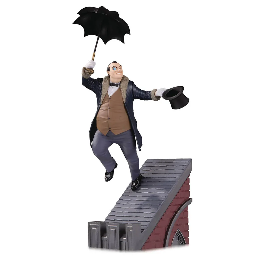 DC Collectibles DC Comics Batman Rogues Gallery The Penguin Multi Part Statue Image 1