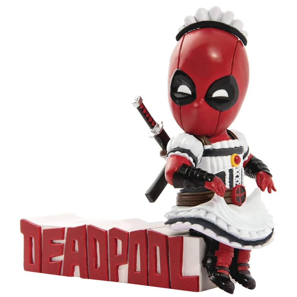Beast Kingdom Marvel Comics Deadpool Maid Outfit Figure Image 1