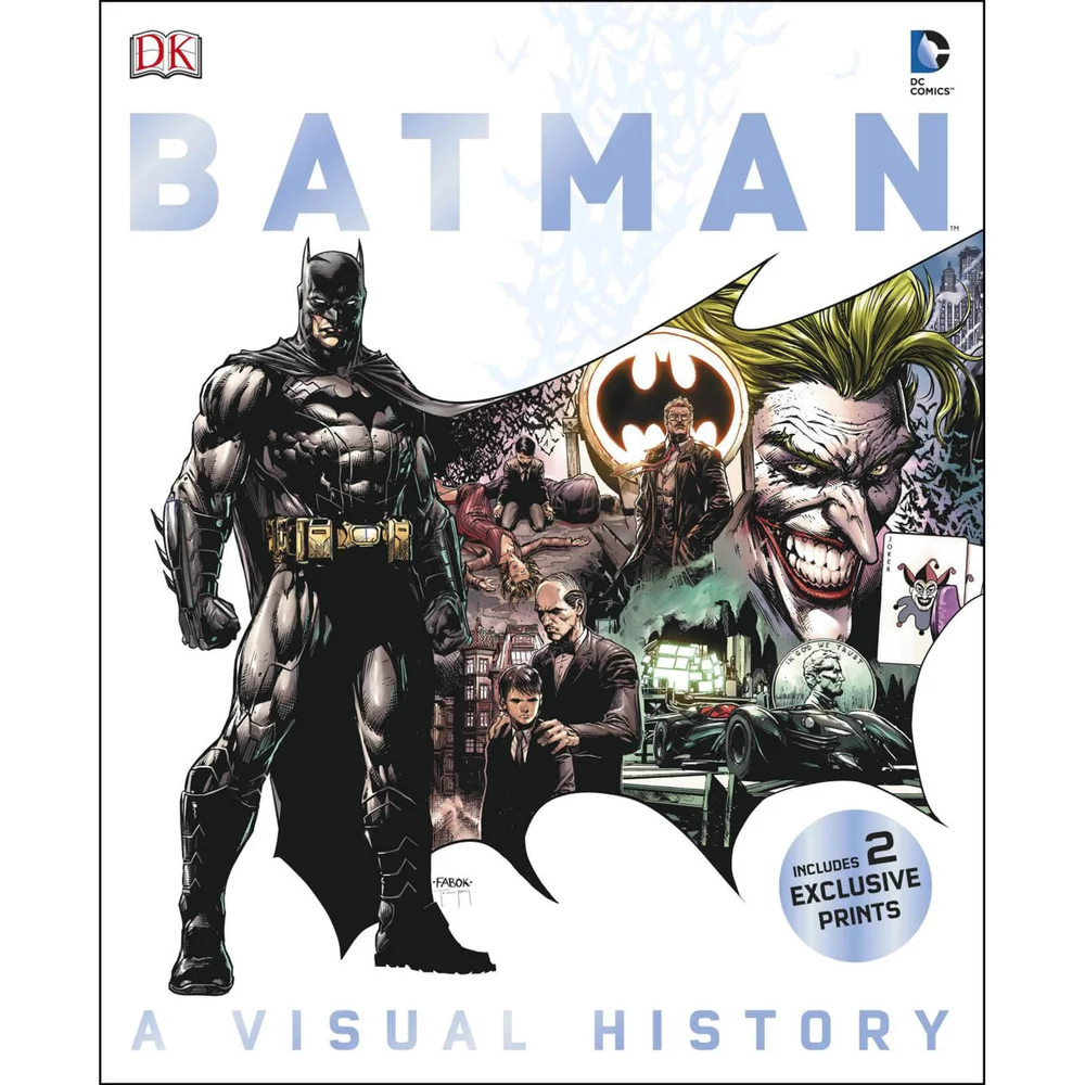 DK Books Batman A Visual History Hardback Image 1