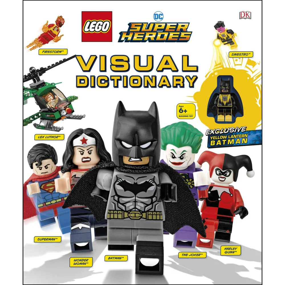DK Books LEGO DC Super Heroes Visual Dictionary Hardback Image 1