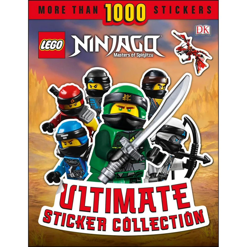 DK Books LEGO NINJAGO Ultimate Sticker Collection Paperback Image 1