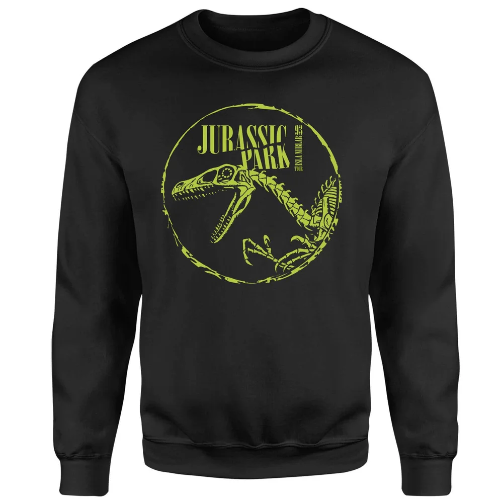 Jurassic Park Skell Sweatshirt - Black - S Image 1