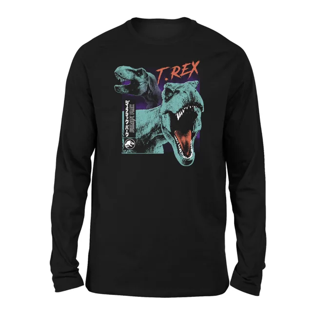Jurassic Park T-REXES Unisex Long Sleeved T-Shirt - Black