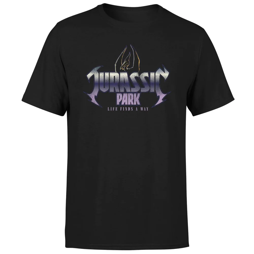 Jurassic Park Life Finds A Way Unisex T-Shirt - Black - S Image 1