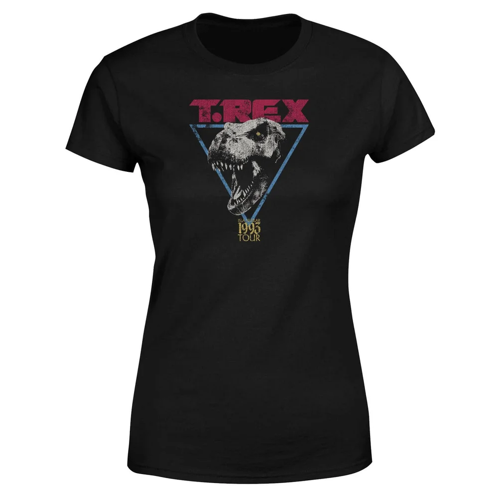 Jurassic Park TREX Women's T-Shirt - Black - S Image 1