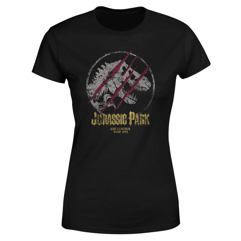 Jurassic Park Lost Control Women's T-Shirt - Black - S Image 1