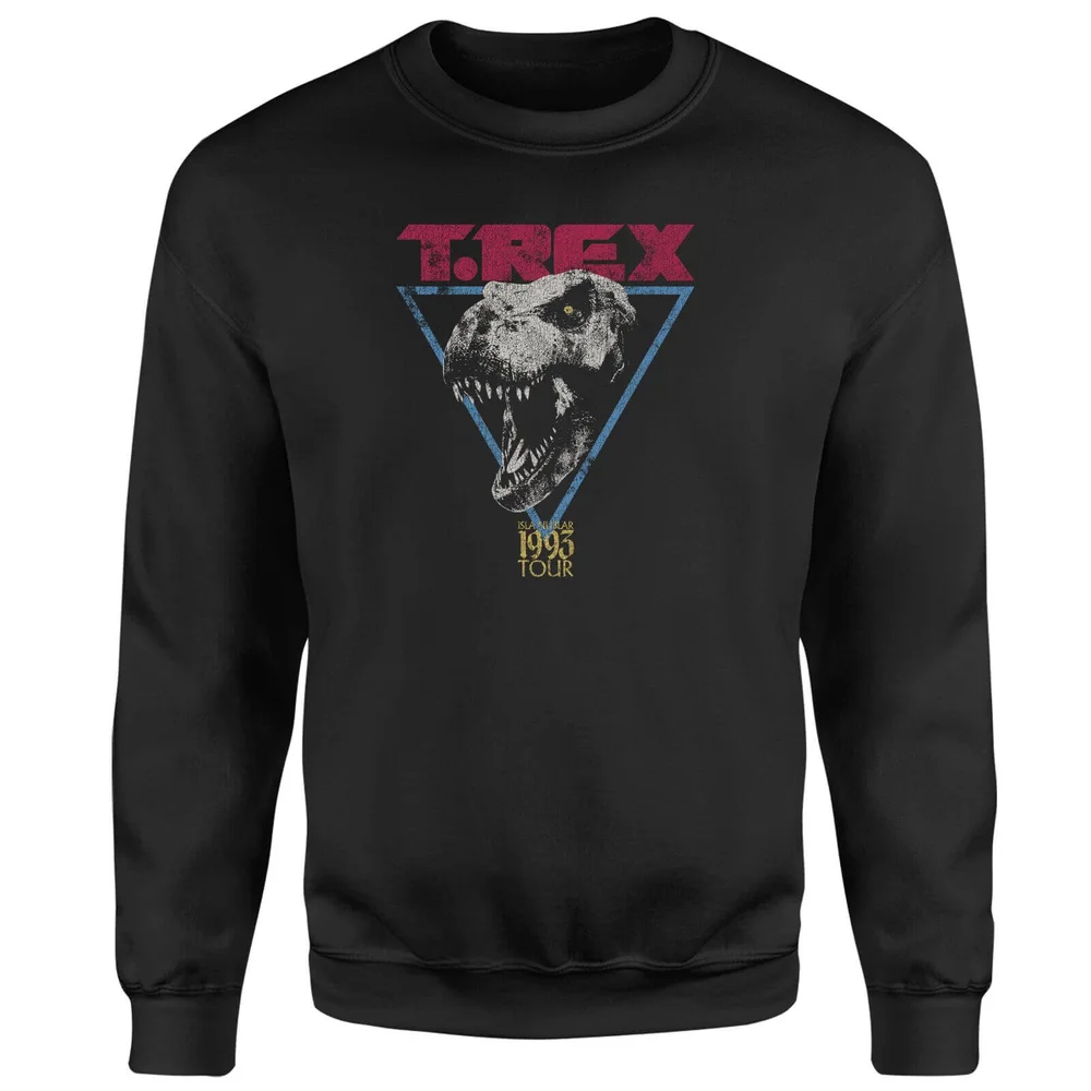 Jurassic Park TREX Sweatshirt - Black - S Image 1