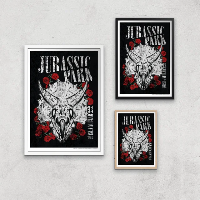 Jurassic Park Isla Nublar 93 Giclee Art Print