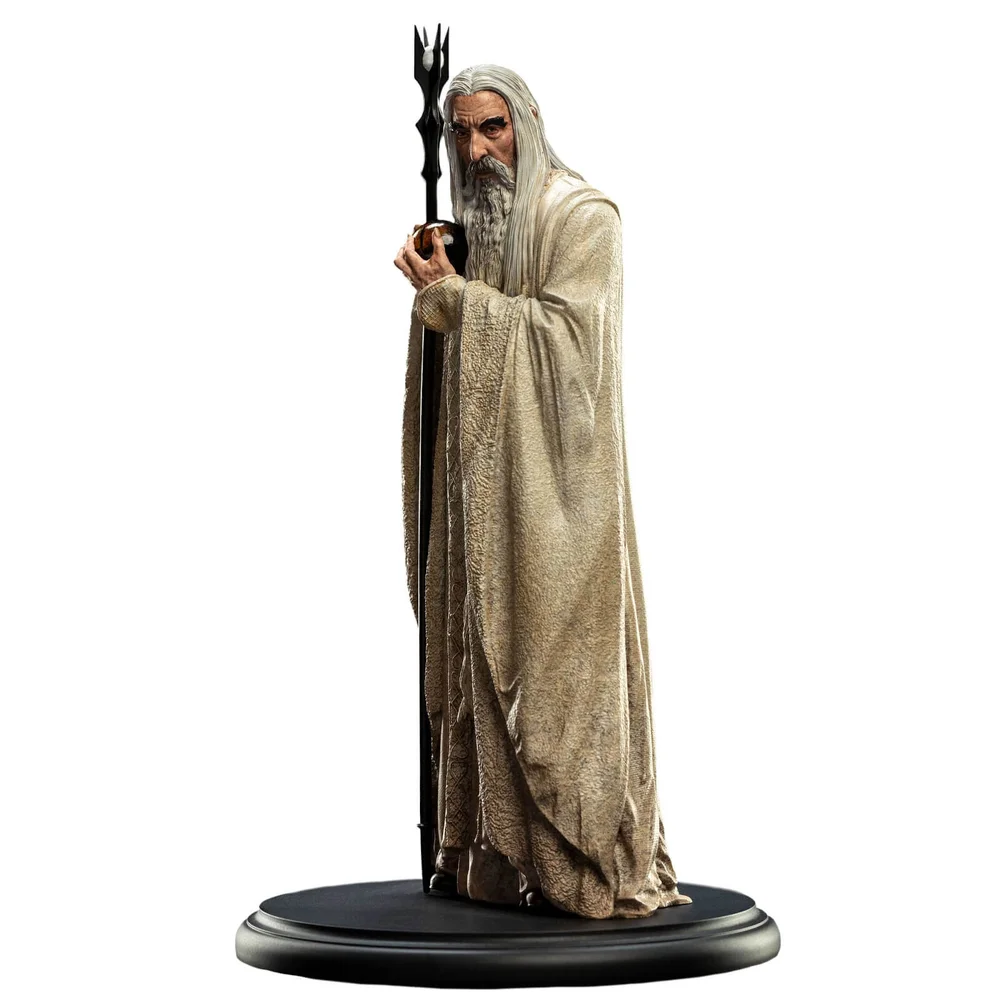 Weta Workshop Lord of the Rings Statue Saruman The White 19cm Image 1