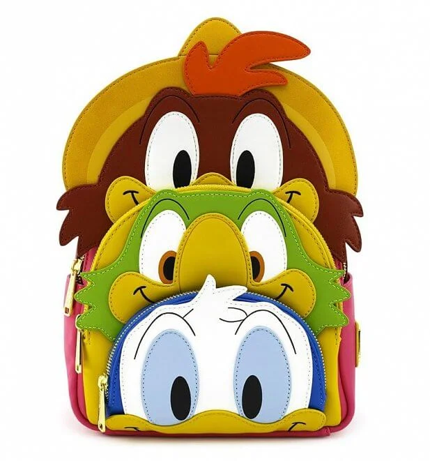 Loungefly Disney Three Caballeros Mini Backpack Image 1