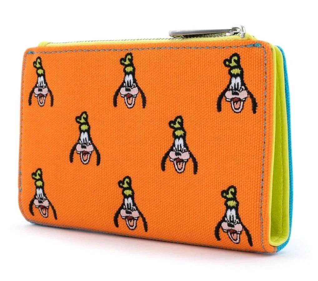 Loungefly Disney Sensational 6 Goofy Aop Canvas Wallet Image 1