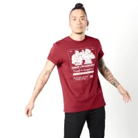 Teenage Mutant Ninja Turtles Bebop And Rocksteady Unisex T-Shirt - Burgundy