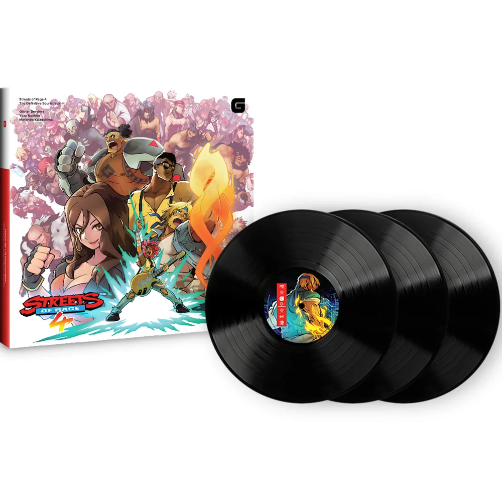Brave Wave - Streets of Rage 4 - The Definitive Soundtrack Vinyl 3LP Image 1
