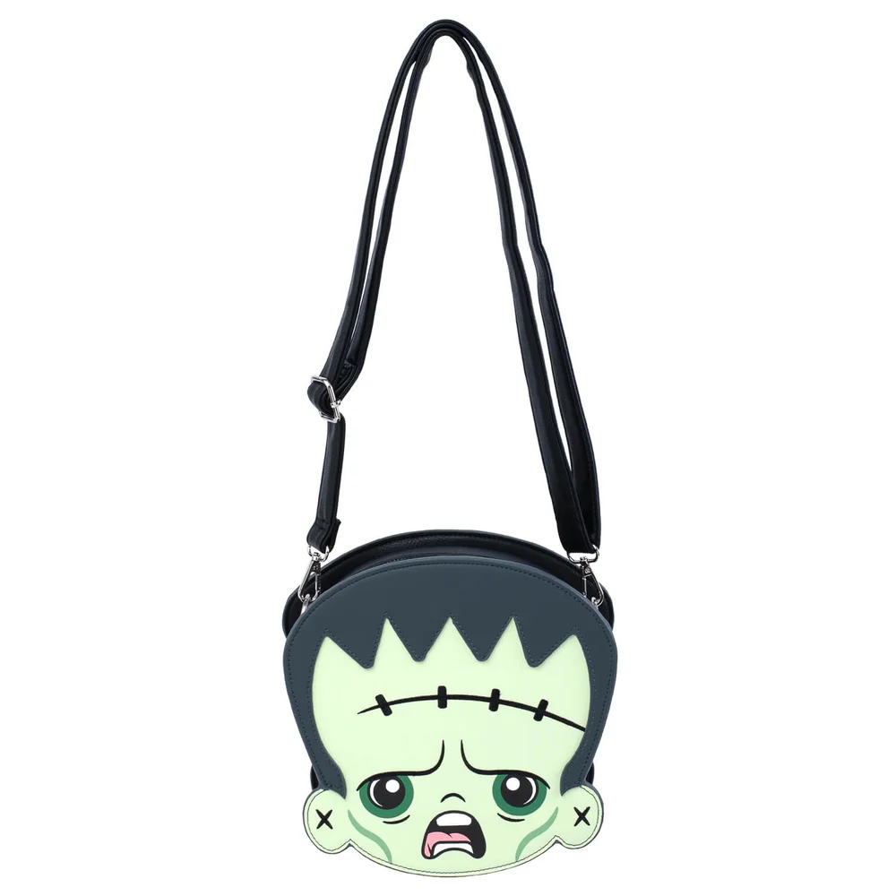 Loungefly Universal Monsters Frankie & Bride 2-side Crossbody Bag Image 1