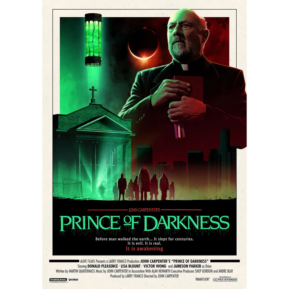 John Carpenter's - Prince of Darkness Lithograph by Matt Ferguson Image 1