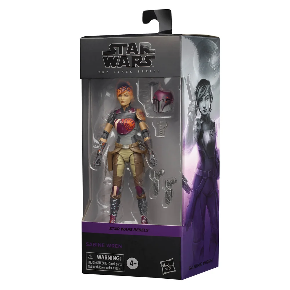 Hasbro Star Wars Black Series Rebels Sabine Ren 6-Inch Scale Figure Image 1