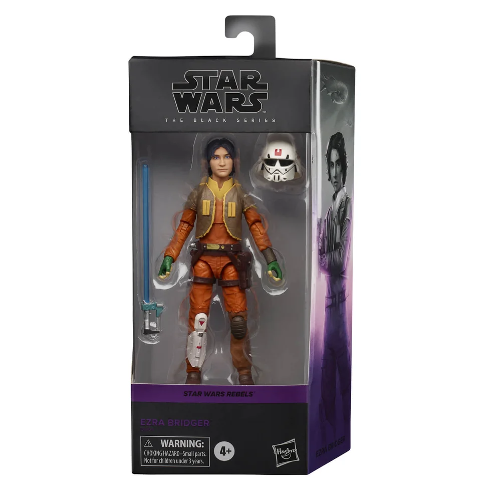 Hasbro Star Wars Black Series Rebels Ezra Bridger 6-Inch Scale Figure Image 1