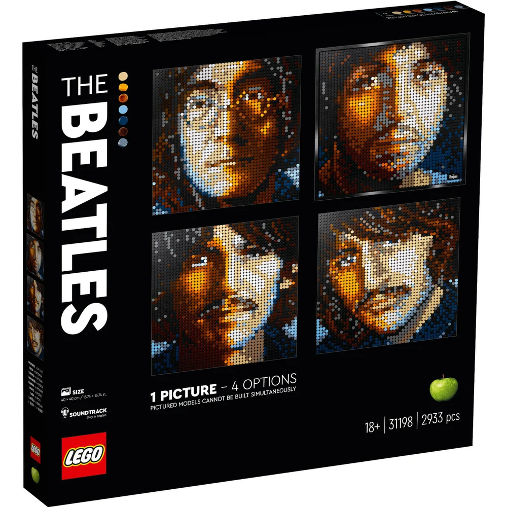 LEGO Art The Beatles Set for Adults Wall Décor (31198) Image 1