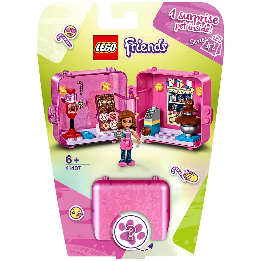 LEGO Friends: Olivia's Shopping Play Cube Playset (41407) Image 1
