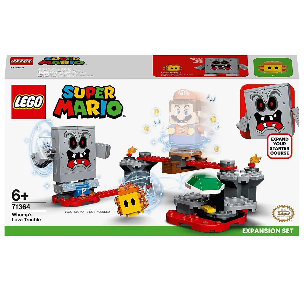 LEGO Super Mario Whomp’s Lava Trouble Expansion Set (71364) Image 1