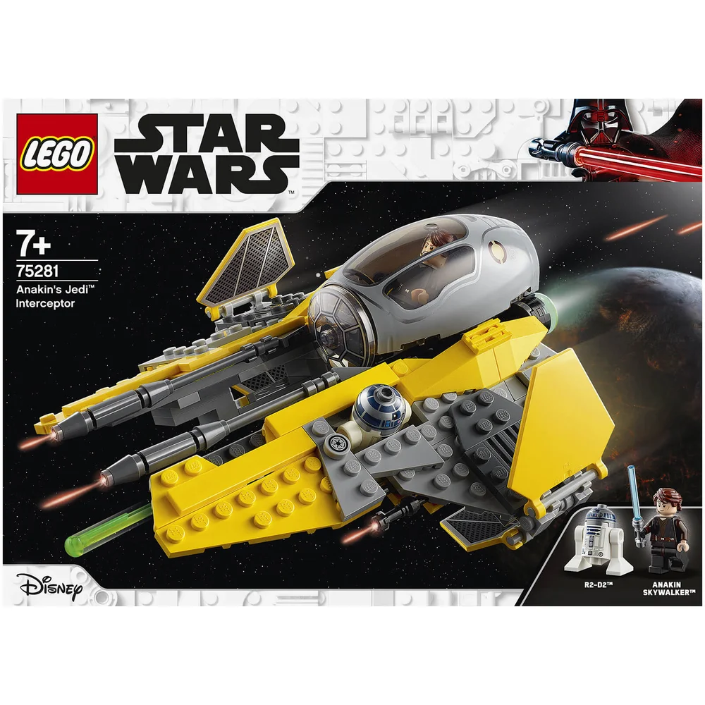 LEGO Star Wars: Anakin's Jedi Interceptor Toy (75281) Image 1