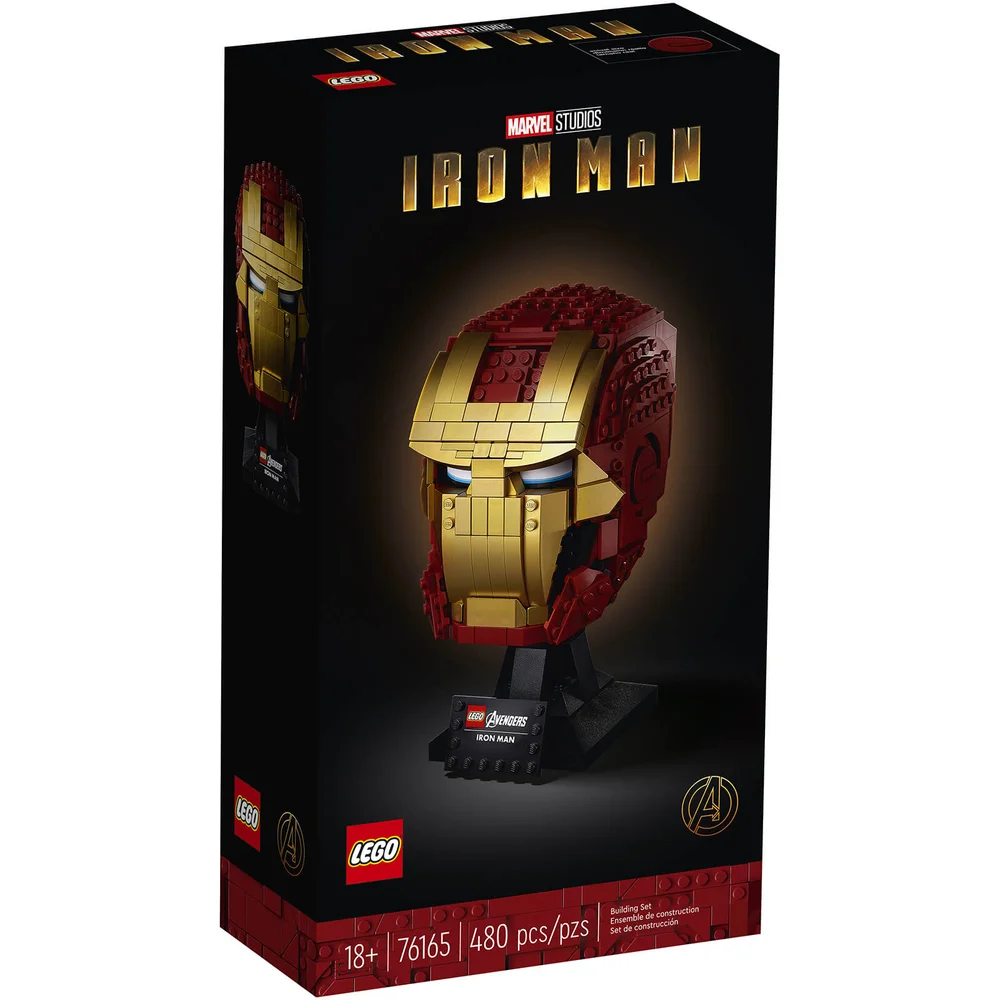 LEGO Marvel Avengers Iron Man Helmet Set for Adults (76165) Image 1