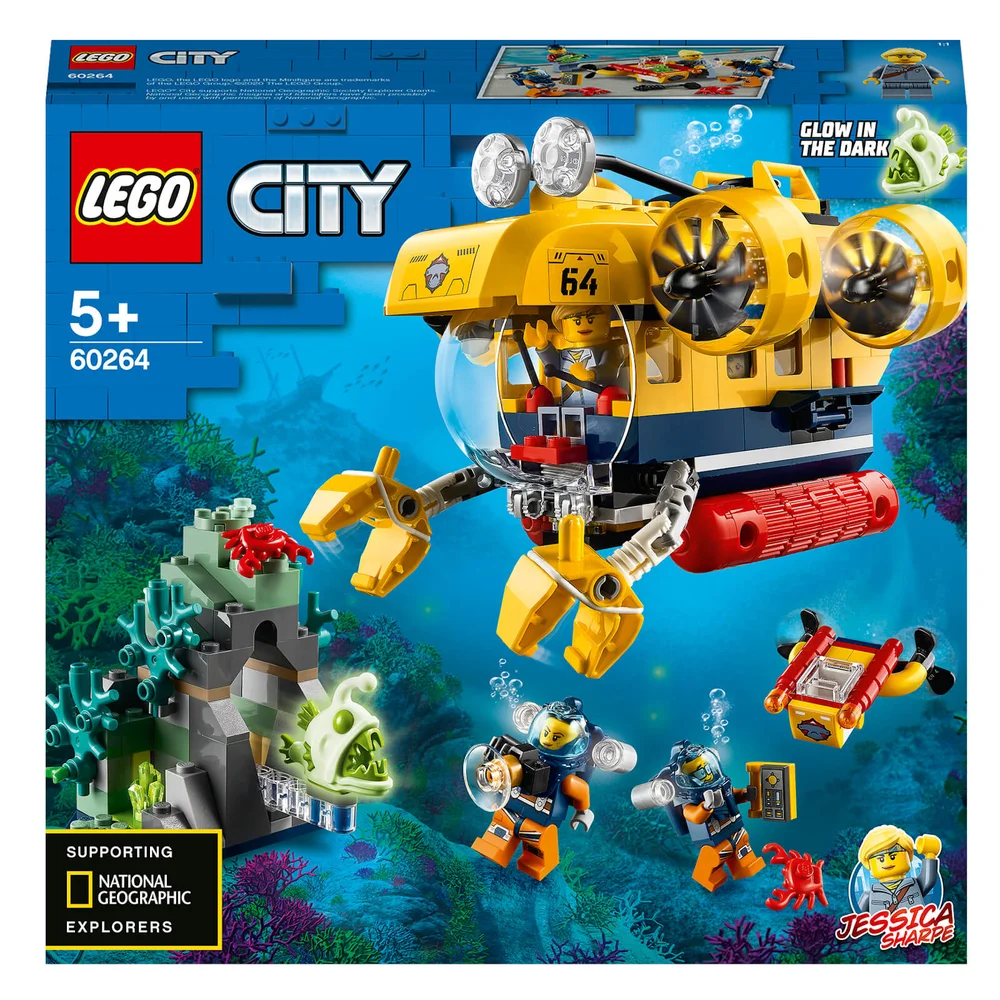 LEGO City: Ocean Exploration Submarine Deep Sea Set (60264) Image 1