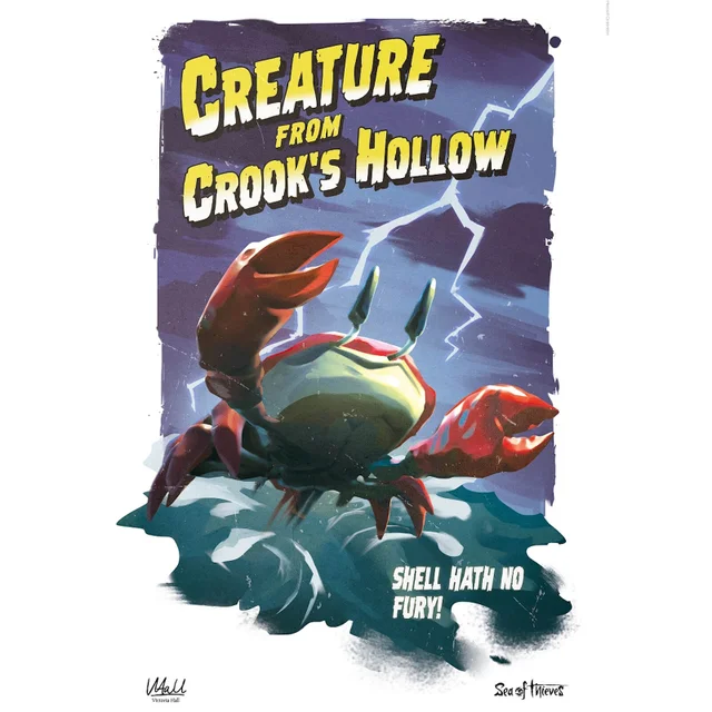 Sea of Thieves Limited Edition Art Print - Crooks Hollow
