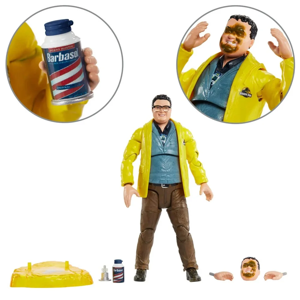 Mattel Jurassic World Amber Collection Action Figure - Dennis Nedry Image 1