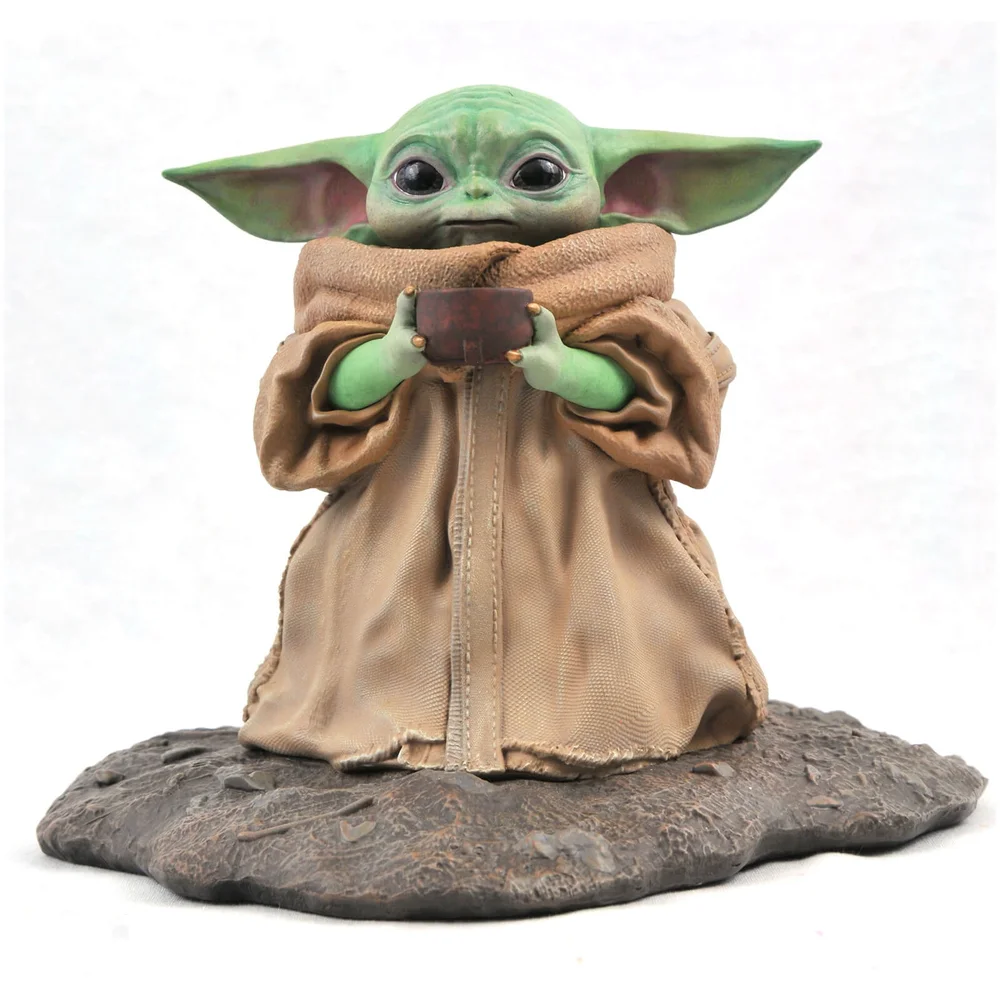 Gentle Giant The Mandalorian The Child (Baby Yoda) 'Soup Pose' 1/2 Scale Premier Collection Statue Image 1