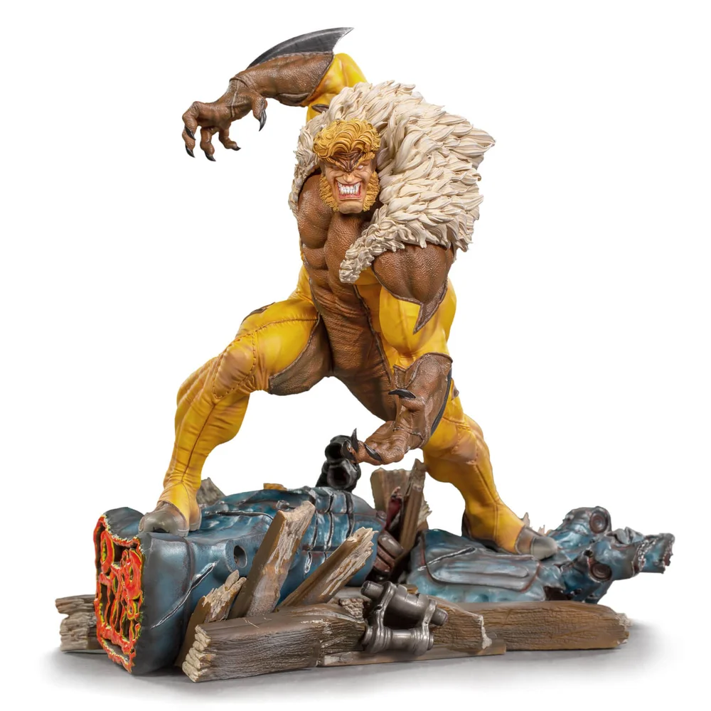 Iron Studios Marvel Comics BDS Art Scale Statue 1/10 Sabretooth 21 cm Image 1