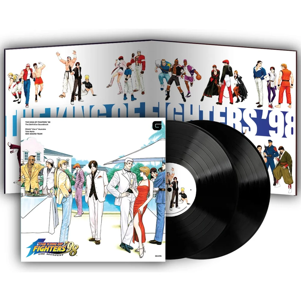 Brave Wave - The King of Fighters '98 (The Definitive Soundtrack) Vinyl 2LP Image 1