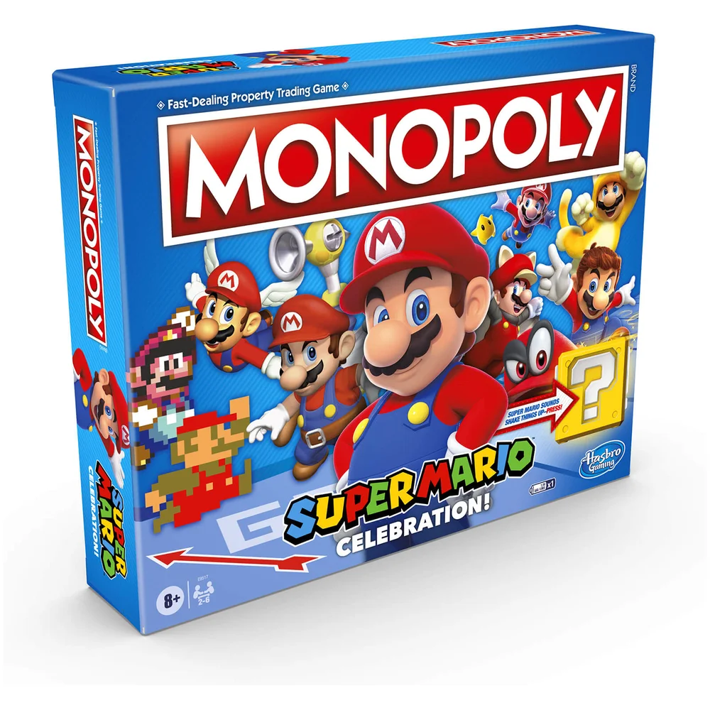 Monopoly Super Mario Celebration Board Game Image 1