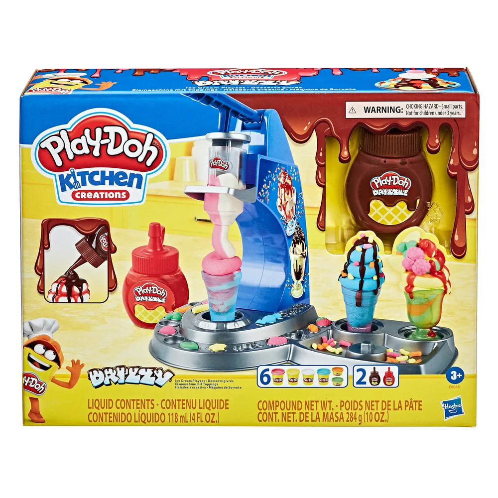 Playset Play-Doh Drizzy Ice Cream Playset Image 1