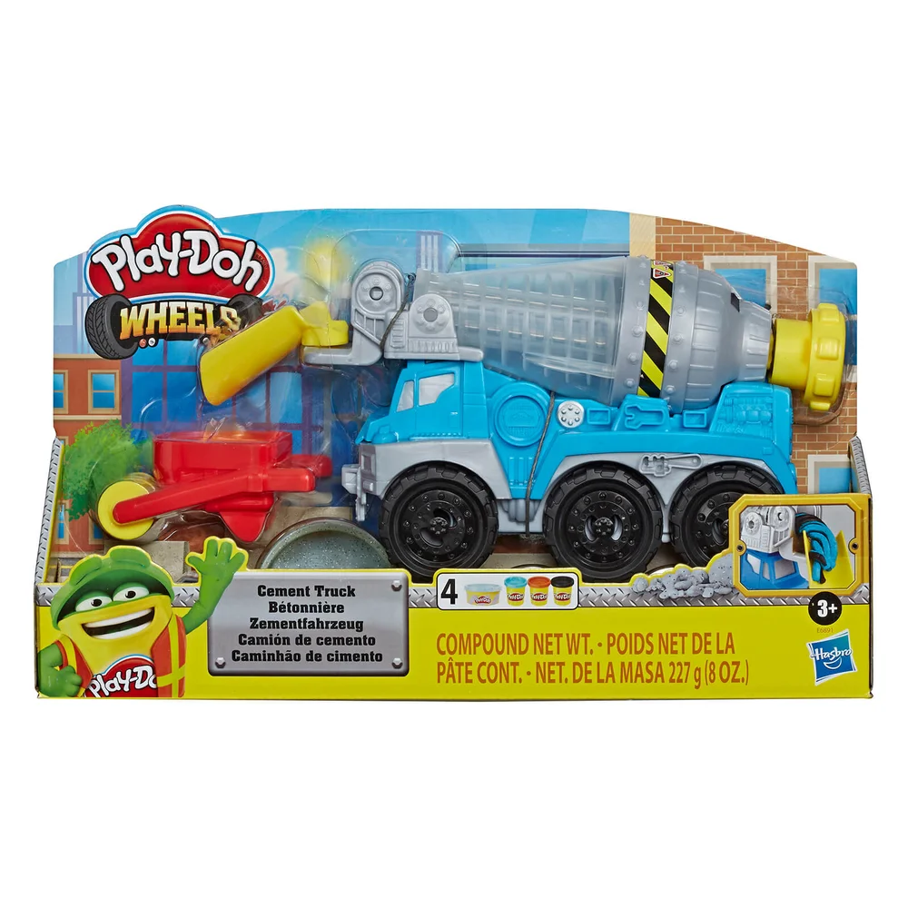 Play-Doh Cement Truck Playset Image 1