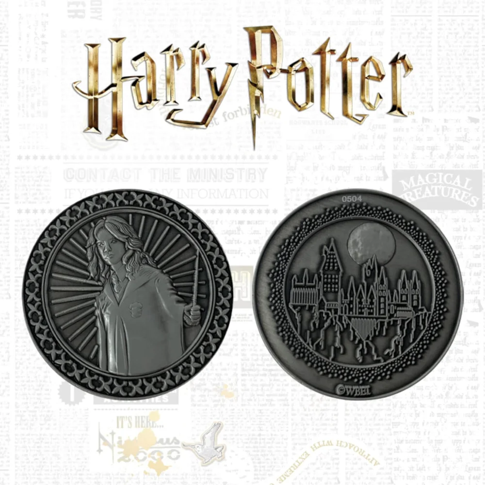 Harry Potter Limited Edition Collectible Coin - Hermione Image 1