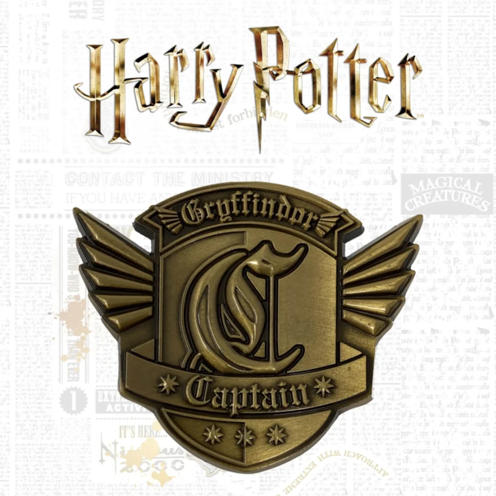 Harry Potter Limited Edition Medallion - Captain of the Gryfindor Team Image 1