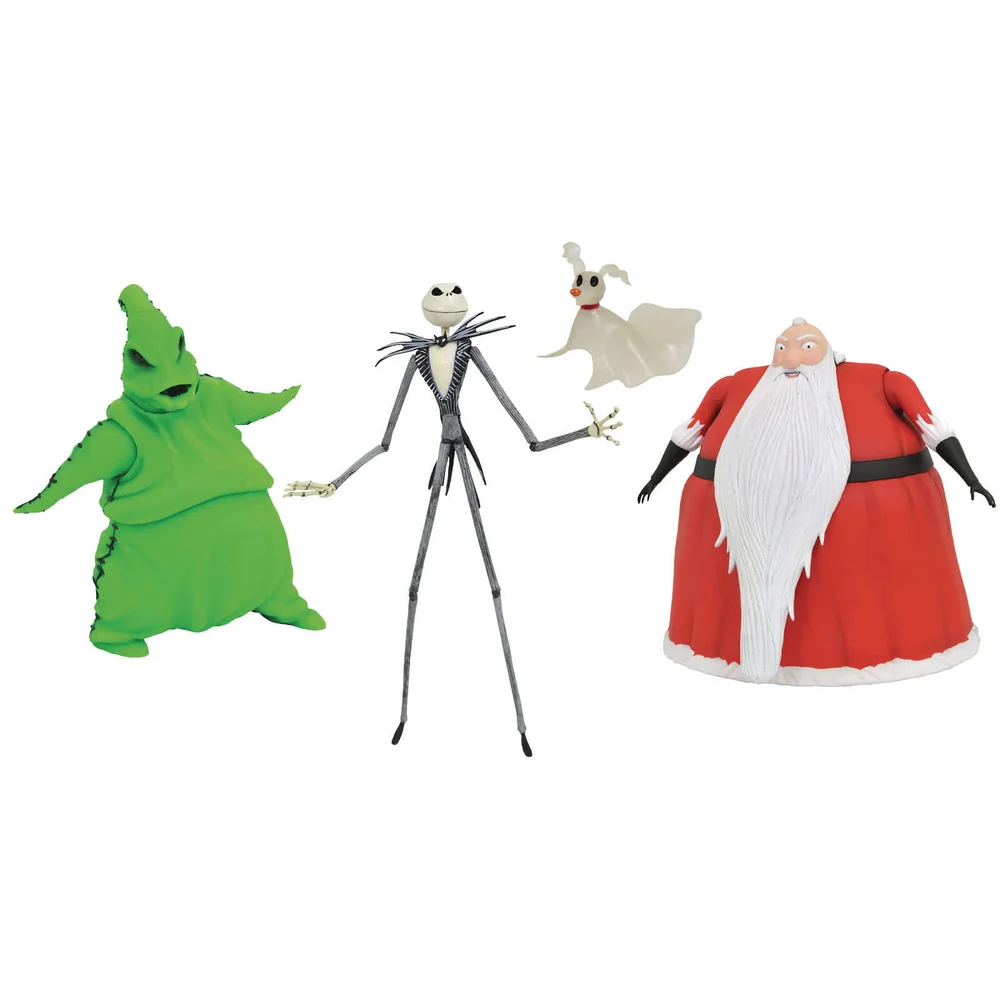 Diamond Select The Nightmare Before Christmas Deluxe Action Figure Lighted Box Set (SDCC 2020 Exclusive) Image 1