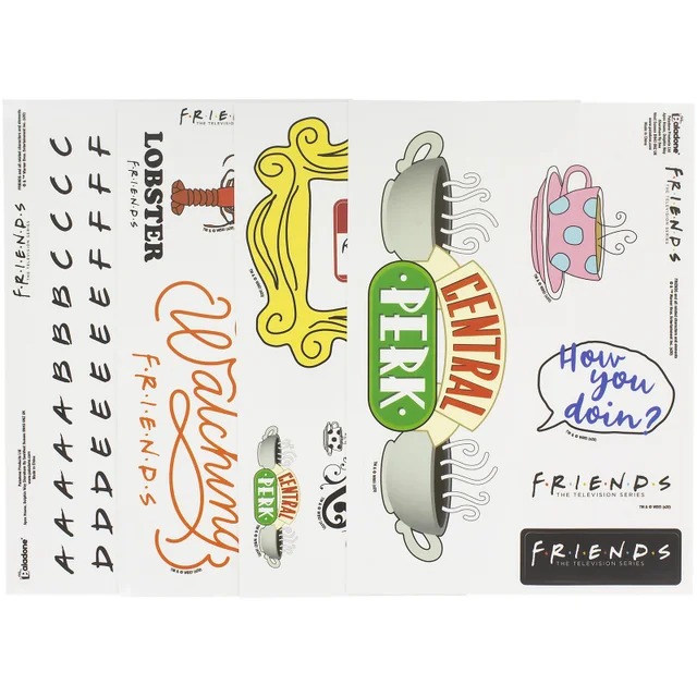 Friends Gadget Decals