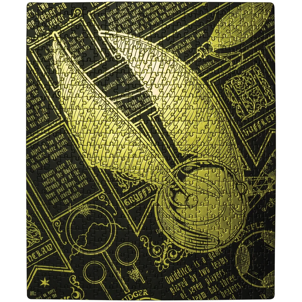 Harry Potter Golden Snitch Jigsaw Image 1