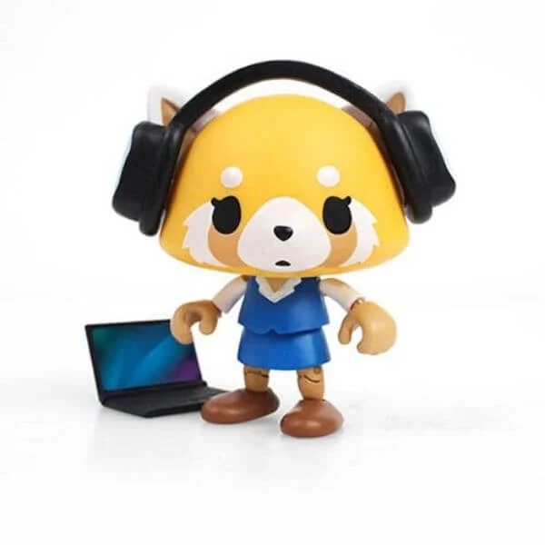 Aggretsuko Office Action Vinyl Figure Image 1