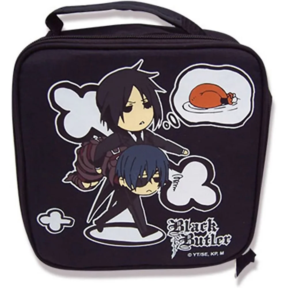 Black Butler Characters Soft Tote Lunch Box Image 1