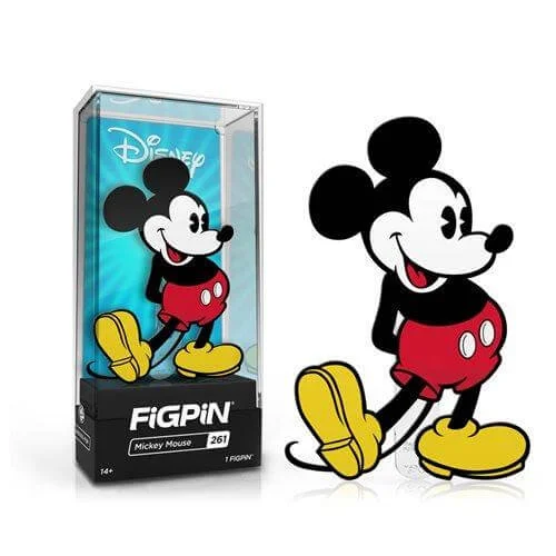 Disney Mickey Mouse FiGPiN Enamel Pin Image 1