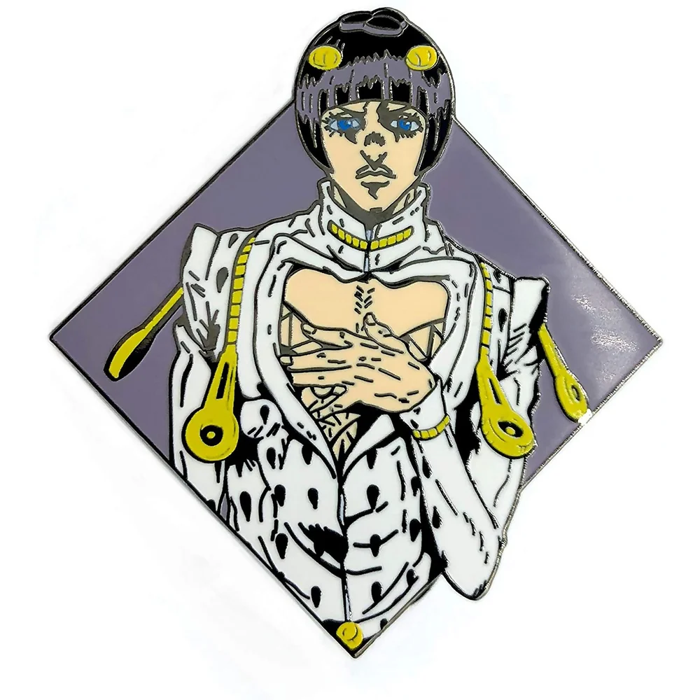Jojo's Bizarre Adventure Diamond Bruno Bucciarati Enamel Pin Image 1