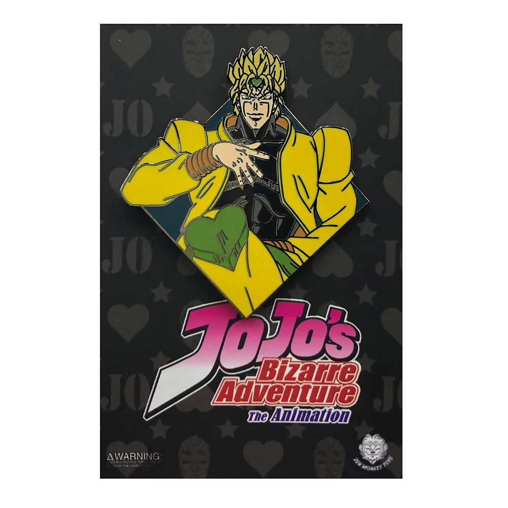 Jojo's Bizarre Adventure Diamond DIO Enamel Pin Image 1
