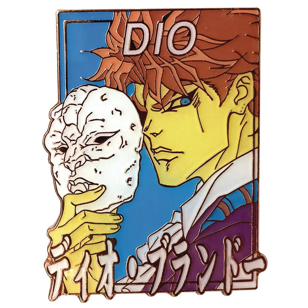 Jojo's Bizarre Adventure Pastel Dio Brando Enamel Pin Image 1