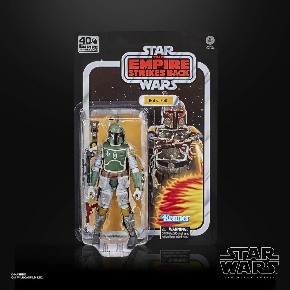 Hasbro The Black Series Star Wars 40th Anniversary Empire Strikes Back Boba Fett Action Figure Image 1