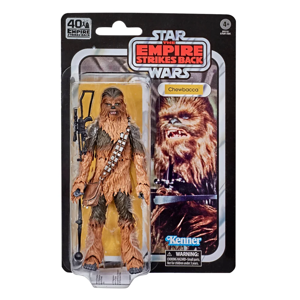 Hasbro Black Series Star Wars 40th Anniversary Empire Strikes Back Chewbacca Action Figure Image 1